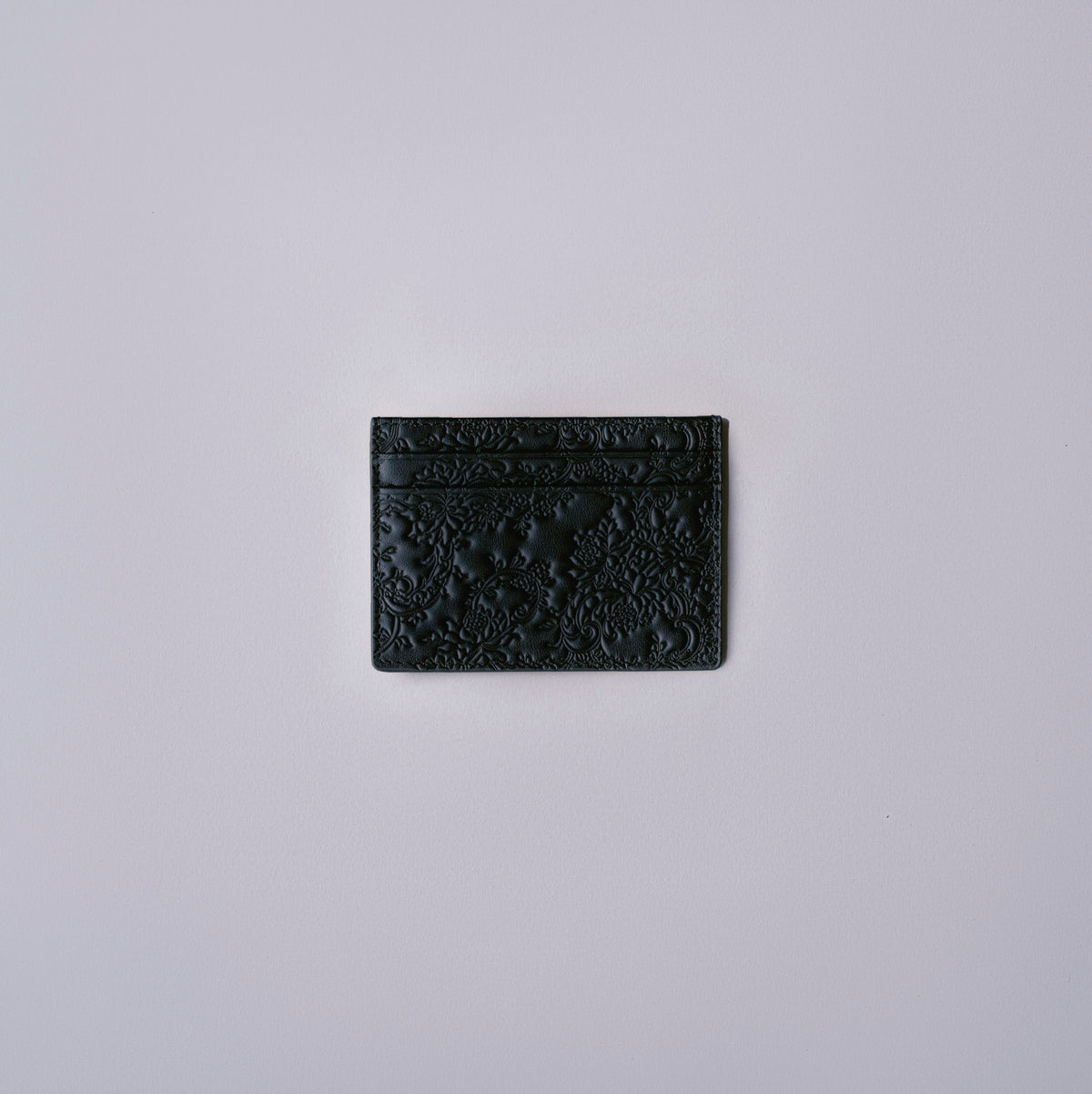 Black Peony | Card Holder